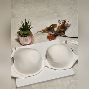 Elegant White Women's Bra